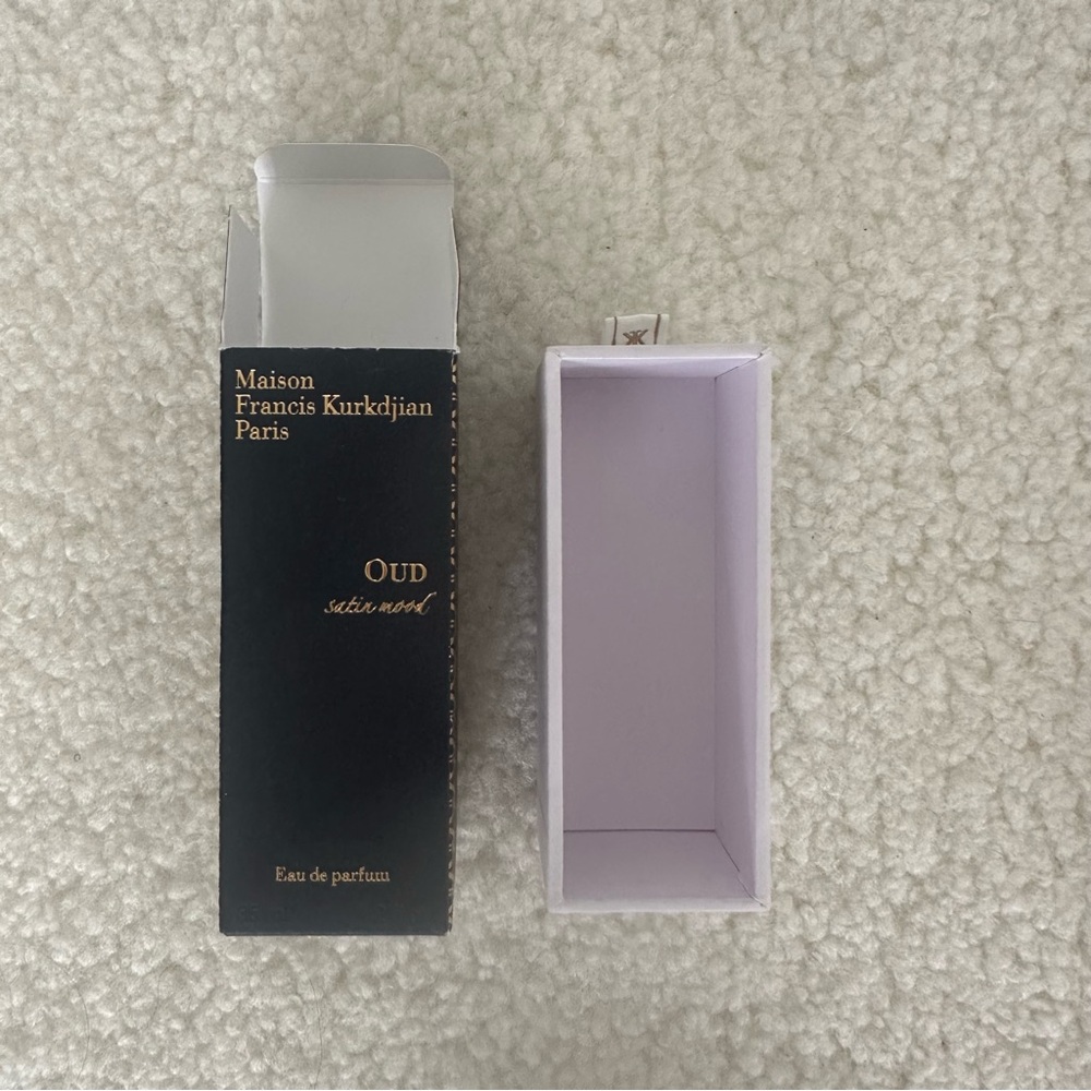 Maison Francis Kurkdjian Oud Satin Mood Packaging